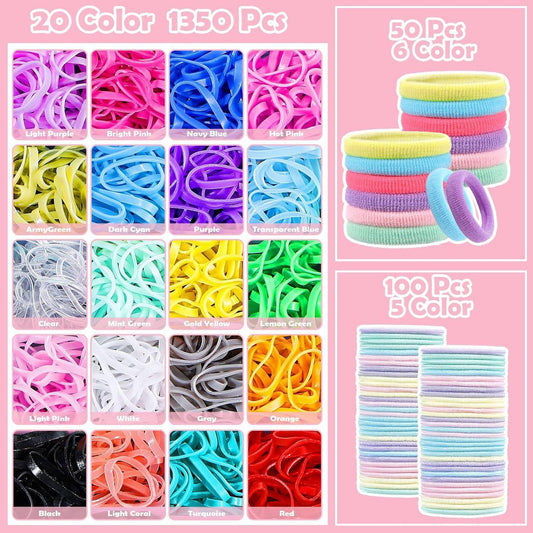 Girls Hair Rope Rubber Bands Set Hair