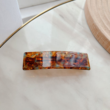 Acetate Simple Graceful Hair Accessories Horizontal Clip