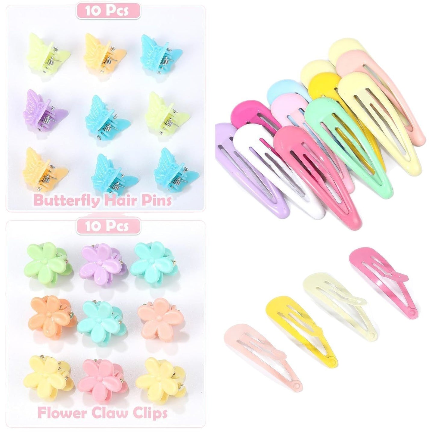 Girls Hair Rope Rubber Bands Set Hair