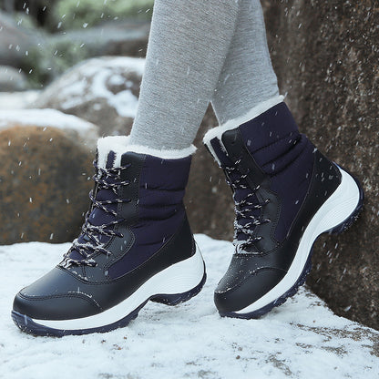 Snow Boots Plush Warm Ankle Boots For