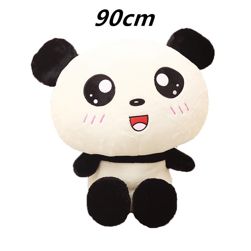 70Cm Kawaii Big Head Panda Plush Toys