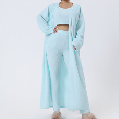 Cozy Pajama Set, 3 Piece Lounge Set,