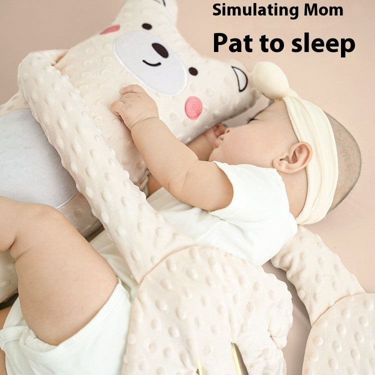 Baby'S Wheat Palm Holding Wheat Sleeping Chair