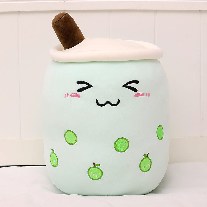 Cute Fruit Drink Plush Stuffed Soft Strawberry