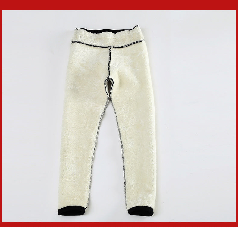 Female Thick Velvet Leggings