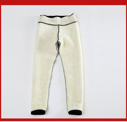 Female Thick Velvet Leggings