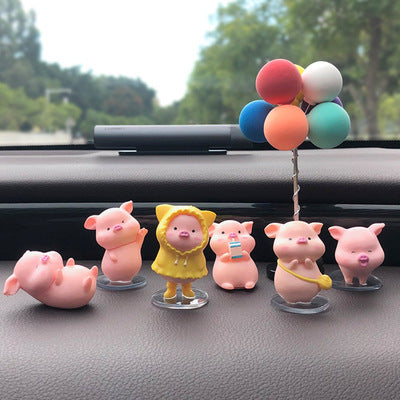 Car Accessories Piggy Creative Cartoon Cute Car