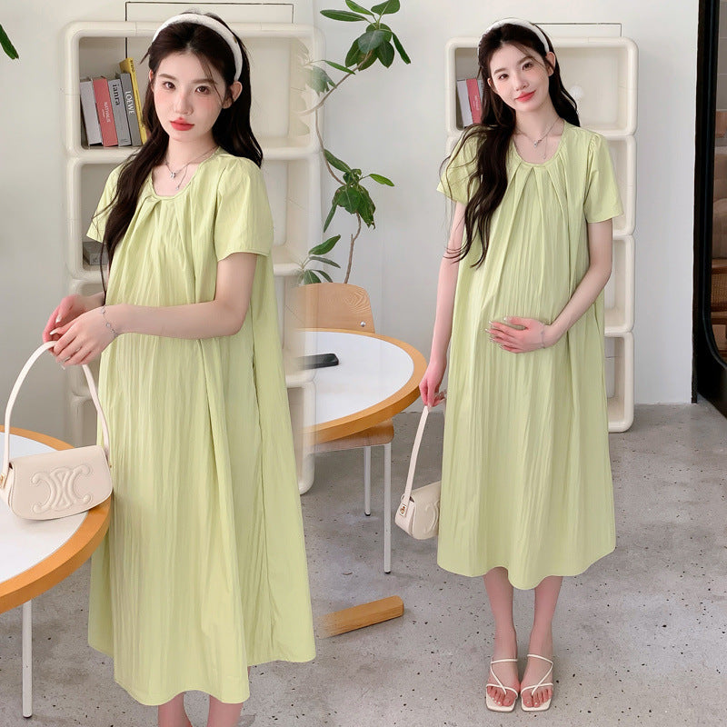 Loose Summer Wind Pregnant Dress