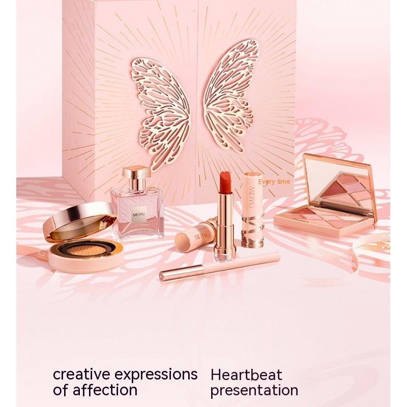 Christmas For Girls Cosmetics Lipstick Set Of