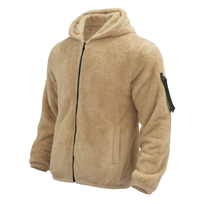Jacket Men'S Autumn And Fleece -Sided Wear