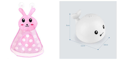 Baby Bathroom Bath Electric Induction Whale Spray