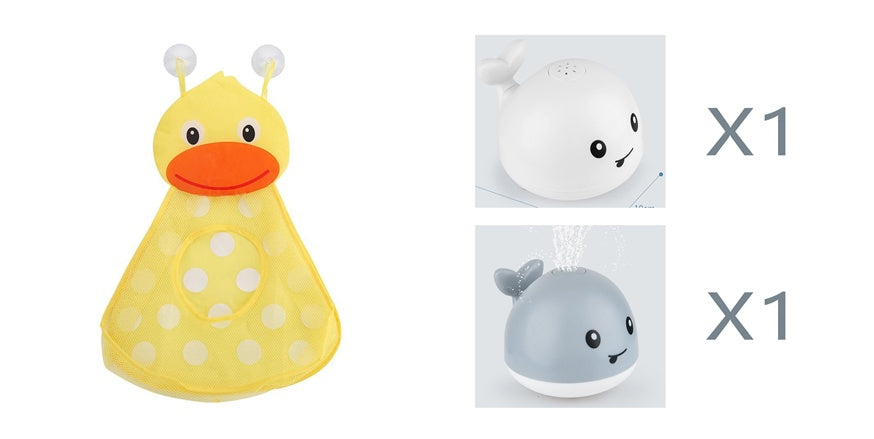 Baby Bathroom Bath Electric Induction Whale Spray