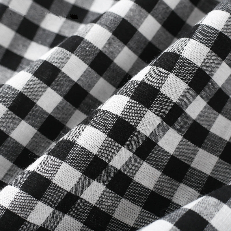 Women'S Plaid Sling Dress