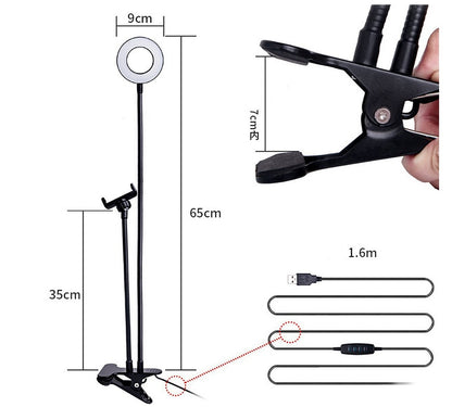 Led Selfie Ring Light For Live Adjustable
