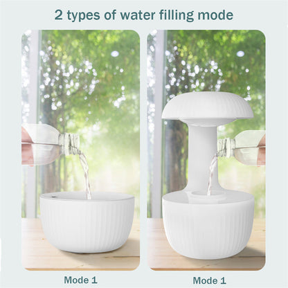 反重力加湿器 静音 逆流式 加湿器 浮遊式