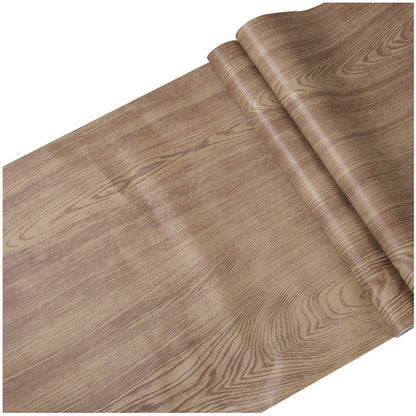 Wood Grain Wallpaper Self-Adhesive Wardrobe Furniture Door