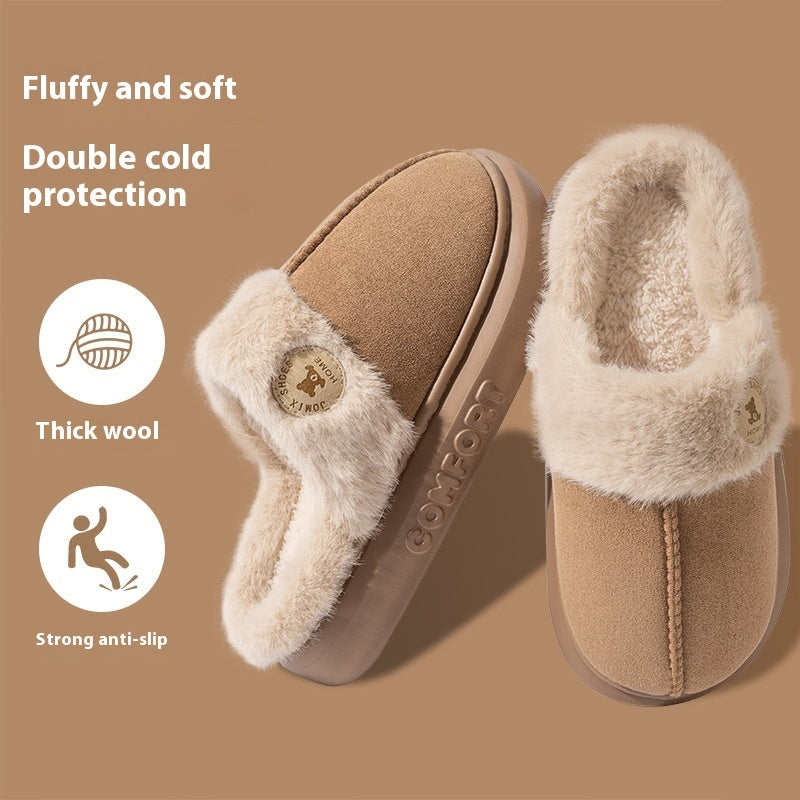 Plush Slippers For Warm Home Slipper Indoor