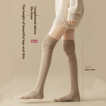 Bunching Knee Socks Antislip