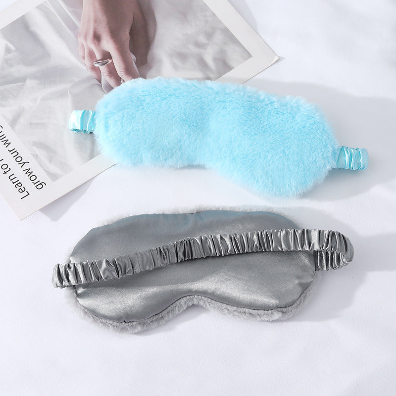 Rabbit Fur Eye Mask Autumn And Comfortable