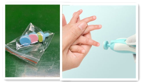 Anti-Scratch Multifunctional Baby Electric Nail Polisher