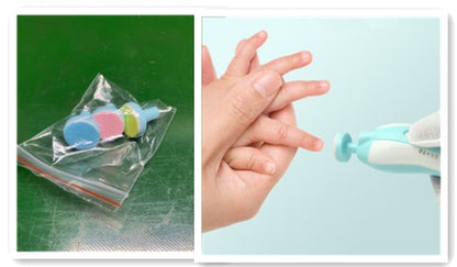 Anti-Scratch Multifunctional Baby Electric Nail Polisher