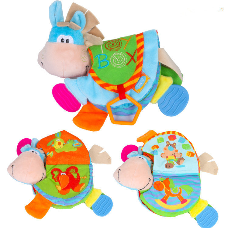 Baby Multifunctional Toy Cloth Book Tooth Tape