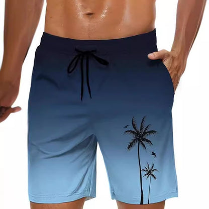 Hawaiian Series 3D Printed Summer Loose Beach