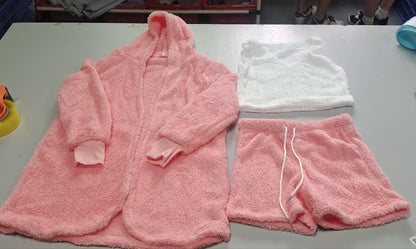 3Pcs Womens Clothing Long Sleeve Crop Tank