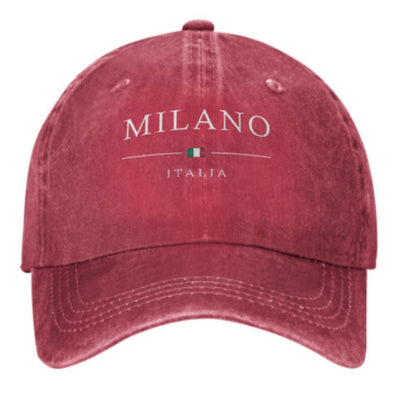 Printed Baseball Cap Vintage Casual Sun-Proof Soft