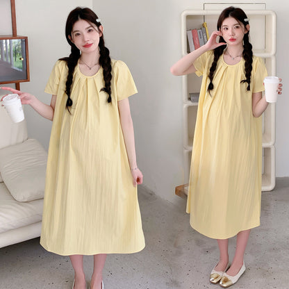 Loose Summer Wind Pregnant Dress