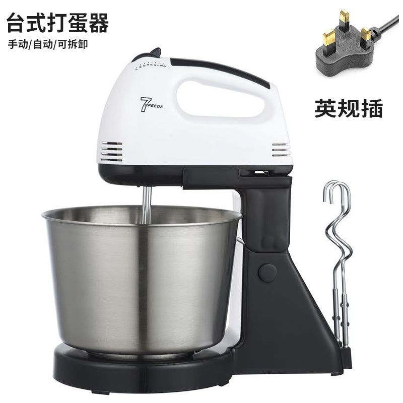Multi-Function Electric Egg Beater & Noodle Maker – 3-in-1 Desktop Whisk Machine