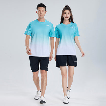 Workout Short Sleeve T-Shirt Quick-Drying Clothes Running