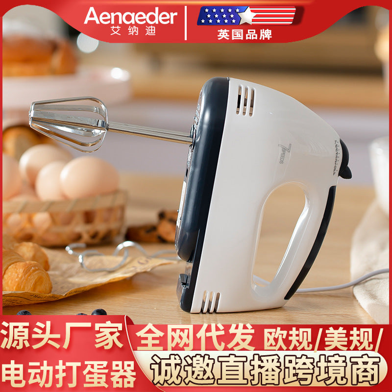 Multi-Function Electric Egg Beater & Noodle Maker – 3-in-1 Desktop Whisk Machine