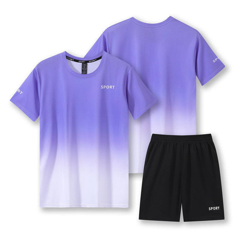 Workout Short Sleeve T-Shirt Quick-Drying Clothes Running