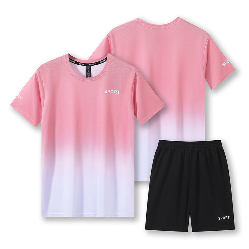 Workout Short Sleeve T-Shirt Quick-Drying Clothes Running
