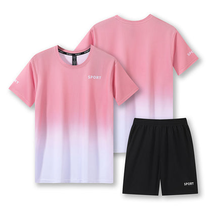 Workout Short Sleeve T-Shirt Quick-Drying Clothes Running