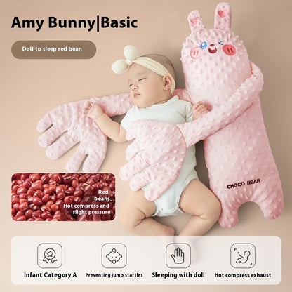 Baby'S Wheat Palm Holding Wheat Sleeping Chair