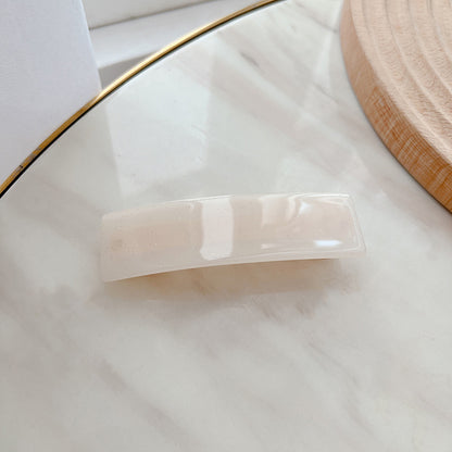 Acetate Simple Graceful Hair Accessories Horizontal Clip