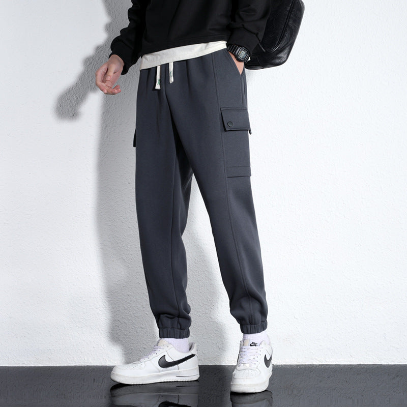 Spring And Autumn Loose Men'S Sports Knitted