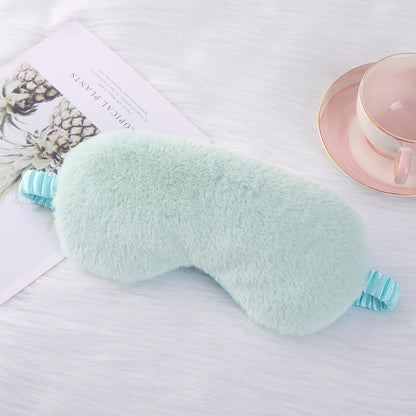 Rabbit Fur Eye Mask Autumn And Comfortable