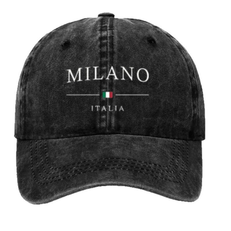 Printed Baseball Cap Vintage Casual Sun-Proof Soft