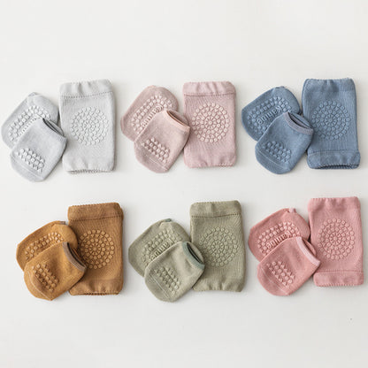 Summer Children'S Knee Pads Floor Socks Set
