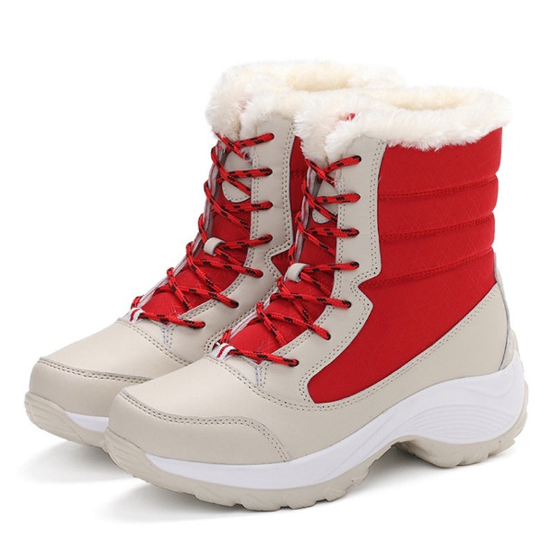 Snow Boots Plush Warm Ankle Boots For