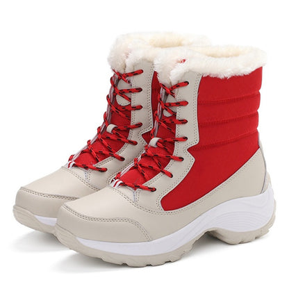 Snow Boots Plush Warm Ankle Boots For