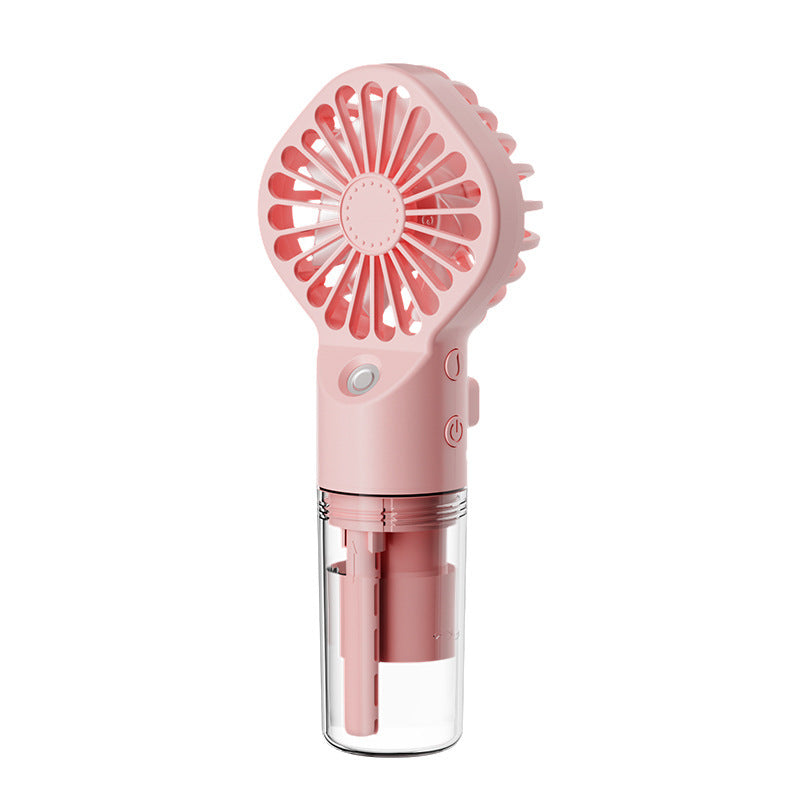 Portable Handheld Spray Fan 4-Speed Water Spray