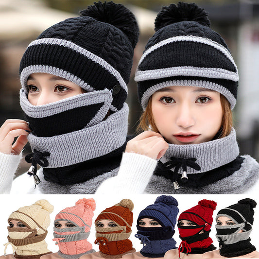 Hat For Women 3Pcs Knitted Beanie Hat