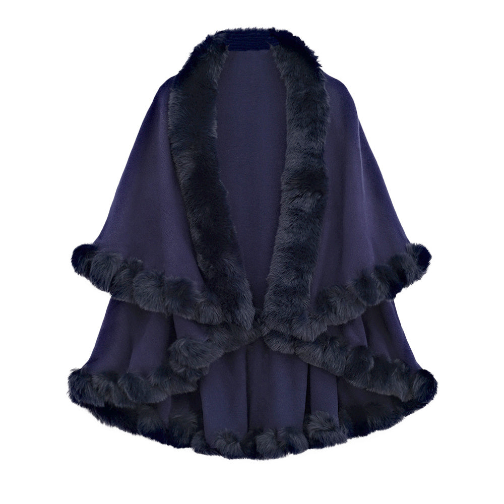 Autumn And Rabbit Fur Collar Layer Artificial