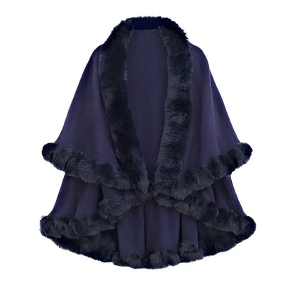 Autumn And Rabbit Fur Collar Layer Artificial