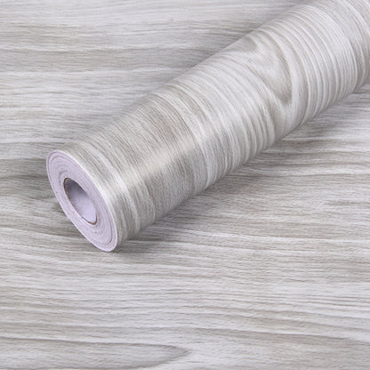 Wood Grain Wallpaper Self-Adhesive Wardrobe Furniture Door