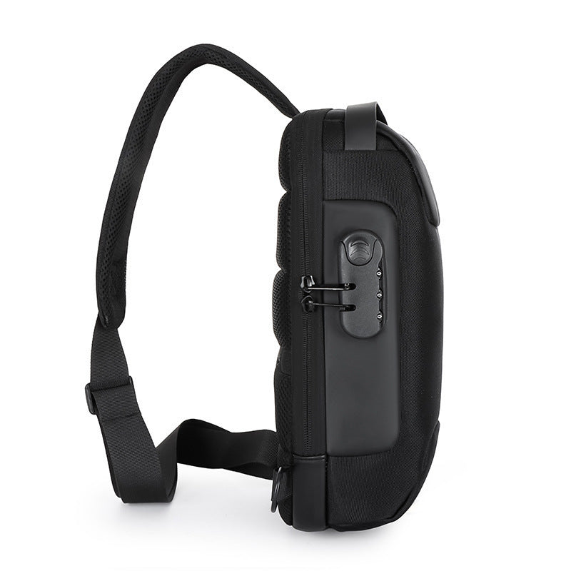 Sling Bag, Waterproof Men'S Chest Bag Shoulder